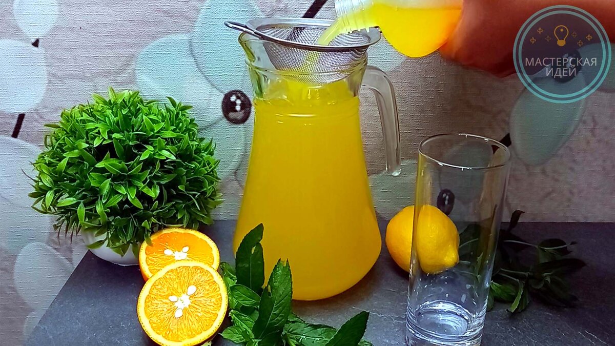 Лимонад из апельсинов в домашних условиях - рецепты приготовления