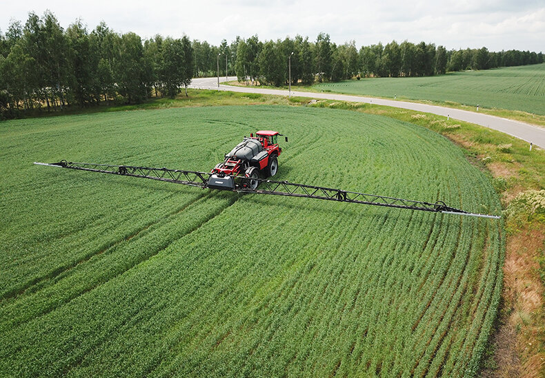 Демонстрационный показ самоходного опрыскивателя Horsch Leeb 5.280 LV в Липецкой области 