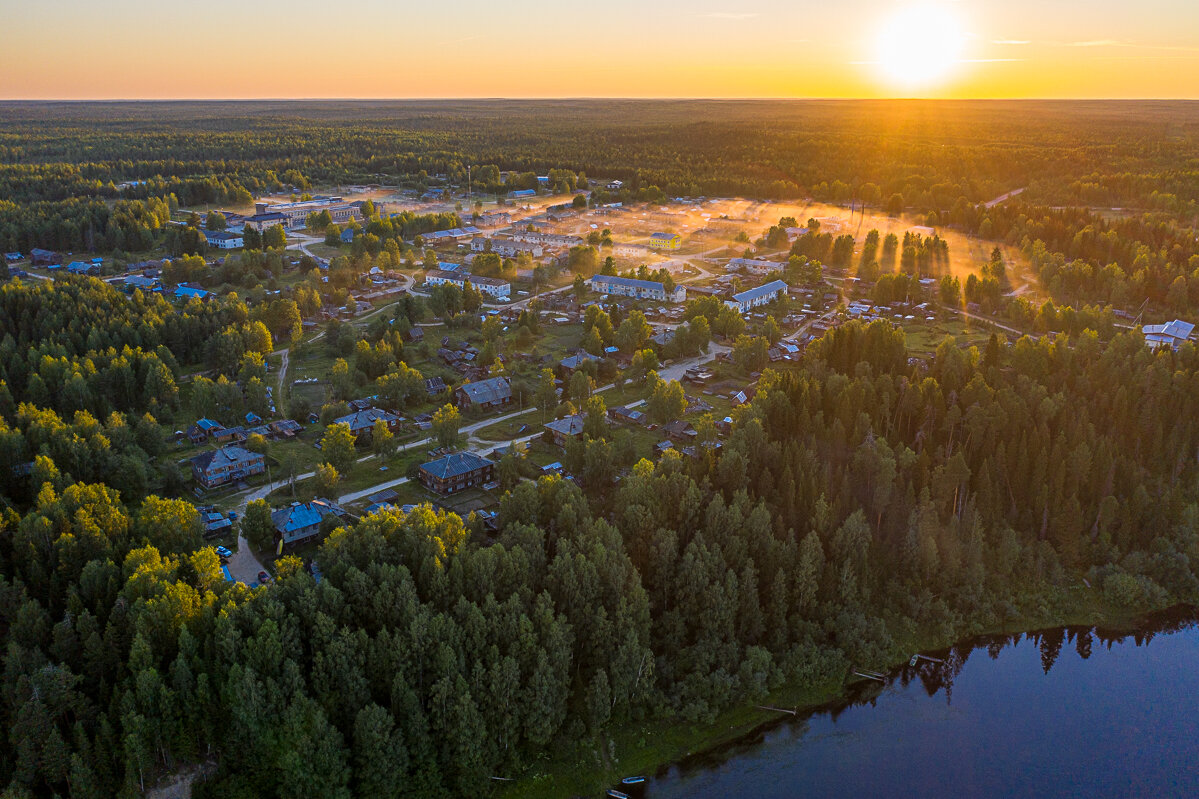 Посёлок Якша. Троицко-Печорский район Республики Коми 