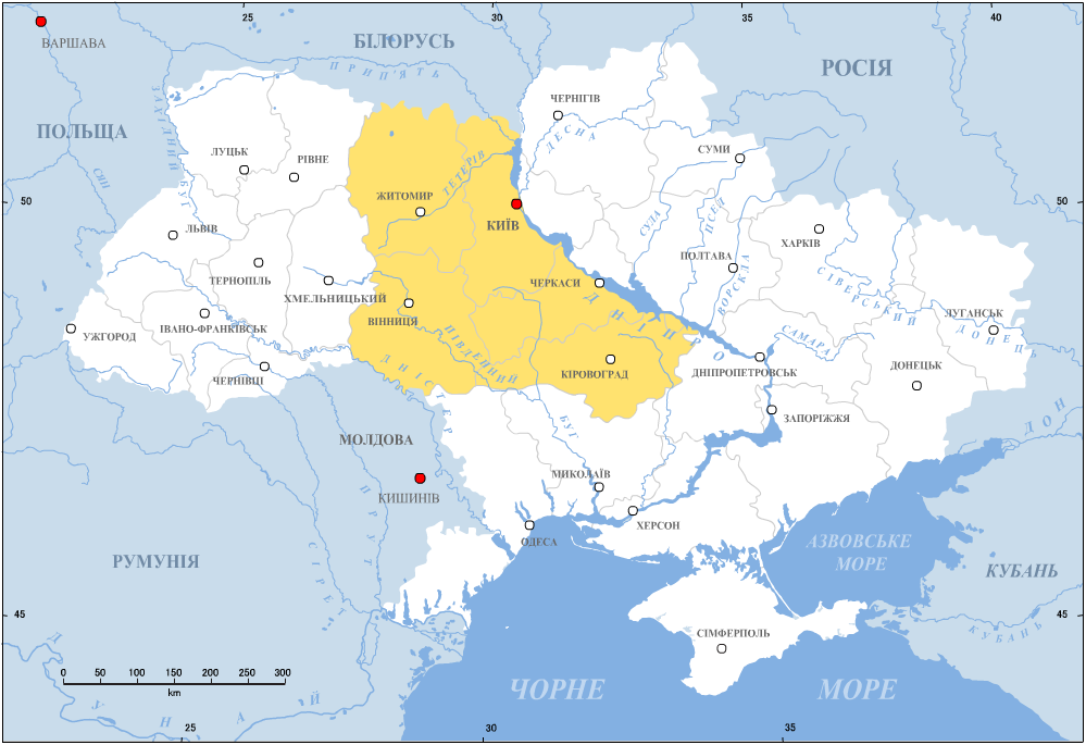 Карта украины 14 века