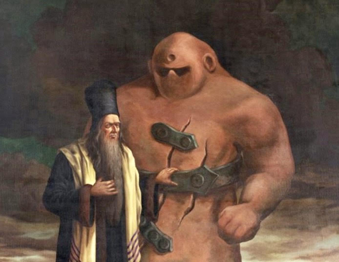 "Создай Голема из глины и истреби пошлую чернь, поглощающую евреев"