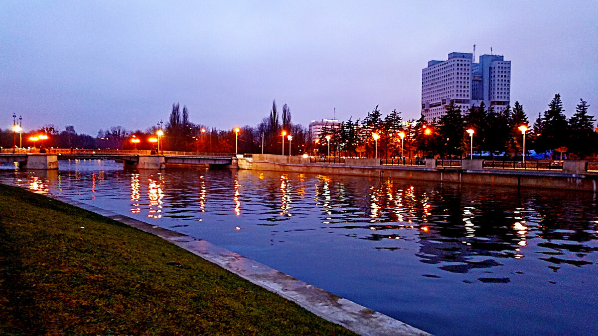 ...спокойная гладь воды...