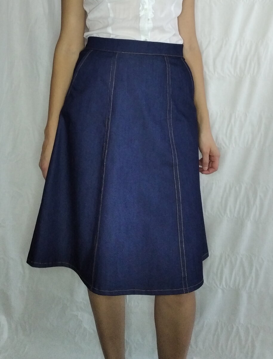 Моя сшитая юбка)