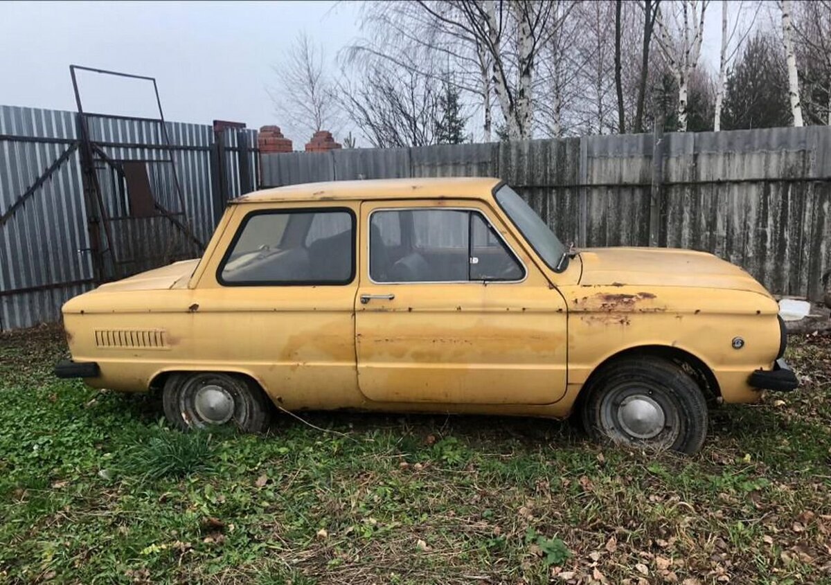 Мой первый запорожец, Оранжевый собственной персоной. Фото перед самой продажей.