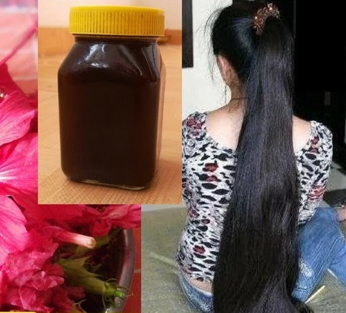  Один из самых популярных продуктов для домашнего ухода за волосами у азиаток - цветы гибискуса. На их основе делаются всевозможные настойки, масла и прочие средства для поддержания красоты волос.