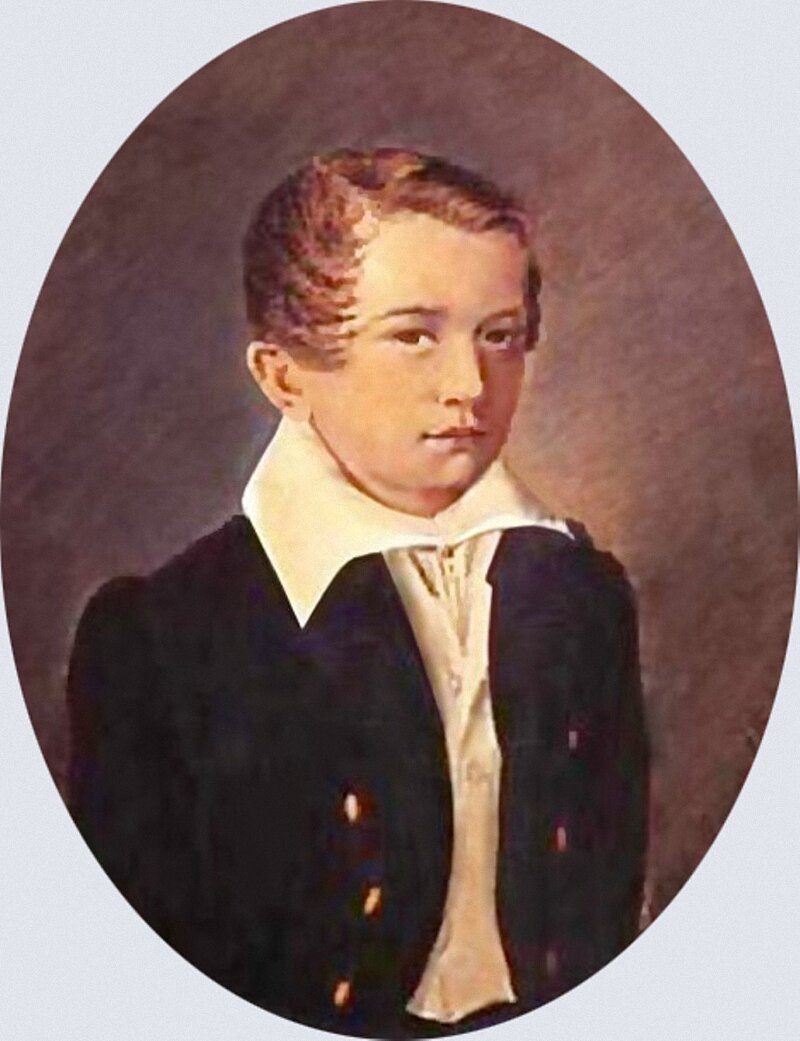 И. Пиркс И. С. Тургенев в возрасте 12 лет 1830г. Думало ли невинное дитя, что его рассказы в далёком будущем будут изучать вот такие же дети? https://fotki.yandex.ru/next/users/tv-5658210/album/568848/view/2286450?page=0