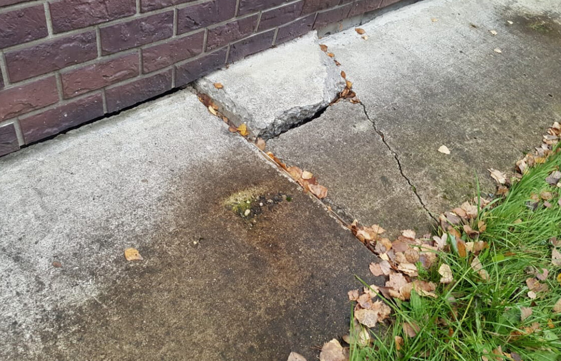 Пусть треснувшая отмостка будет только на фото, а не в жизни