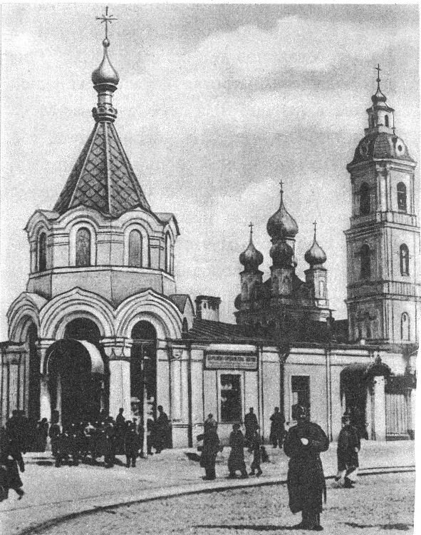 Часовня при Благовещенской церкви. Из открытых источников