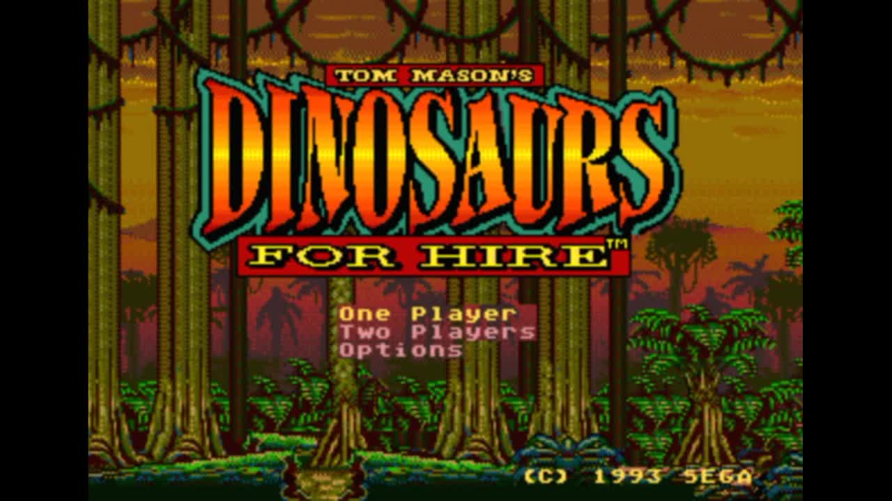 Sega Mega Drive 2 (Smd) 16-bit Dinosaurs for Hire Битва с Боссами