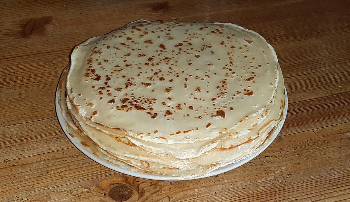 Блины для начинки.