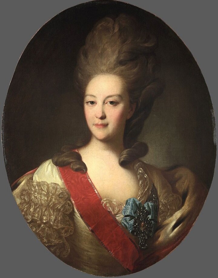 Екатерина Николаевна Орлова. худ. Ф.С. Рокотов. 1779 г.