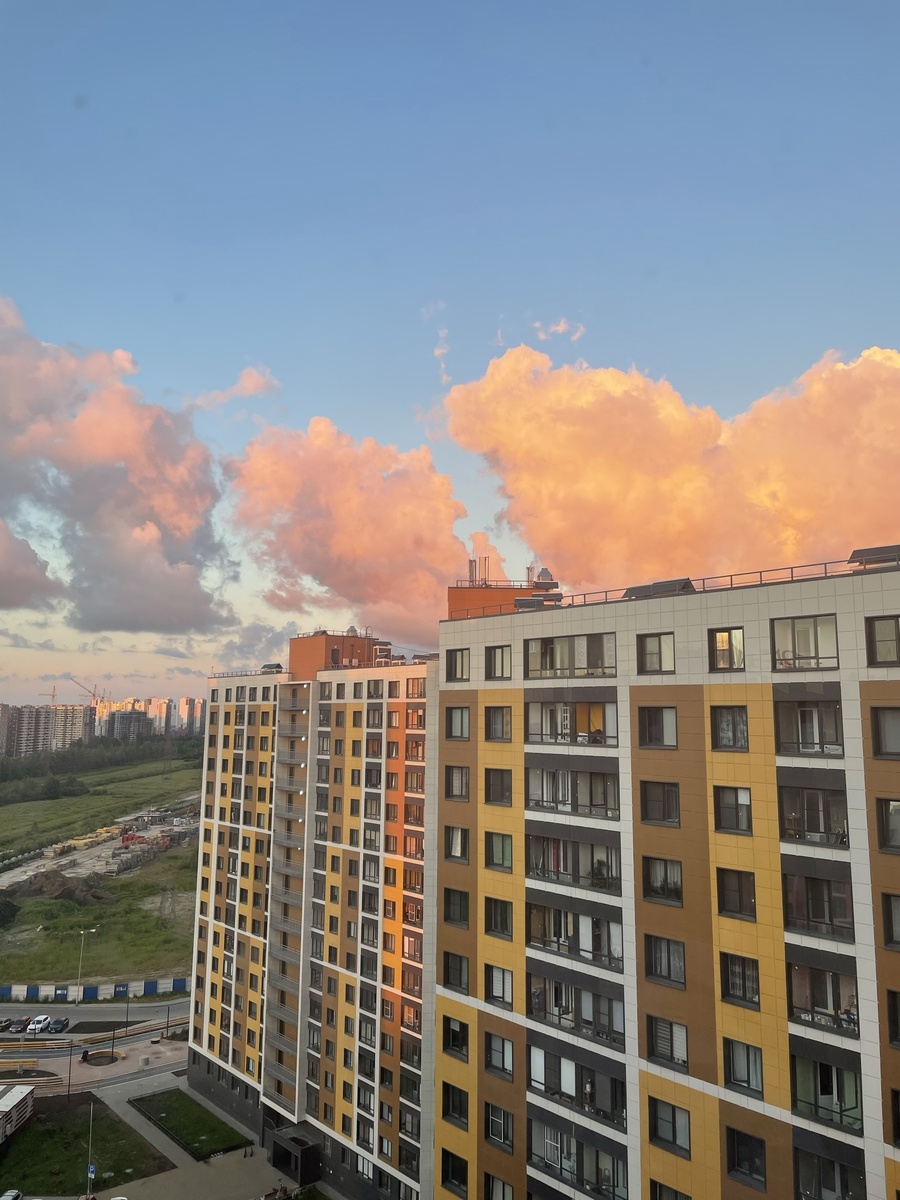 Вид с 15 этажа ЖК