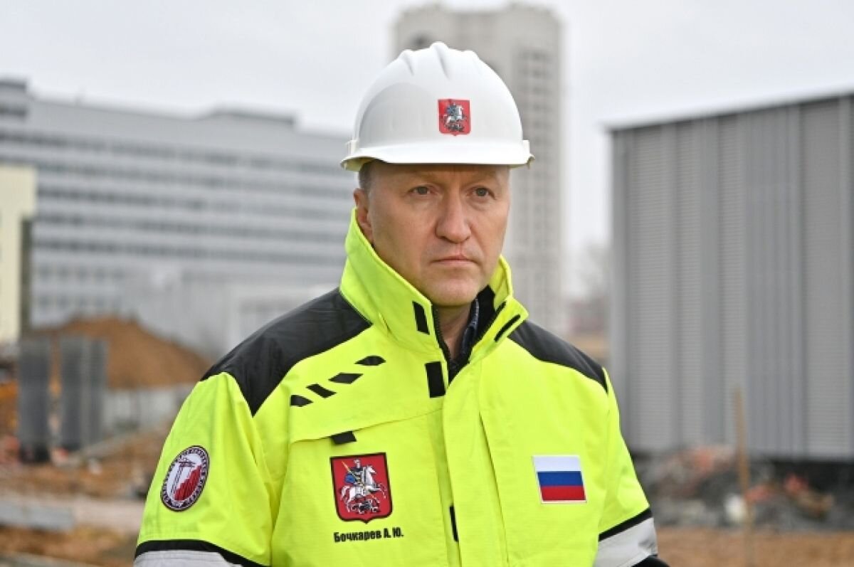    Бочкарев: в составе депо «Аминьевское» возводится почти 60 зданий