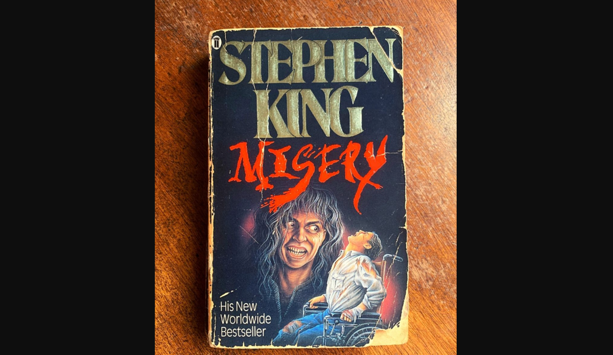 Cкриншот-цитата - триллер Стивена Кинга, обложка книги 