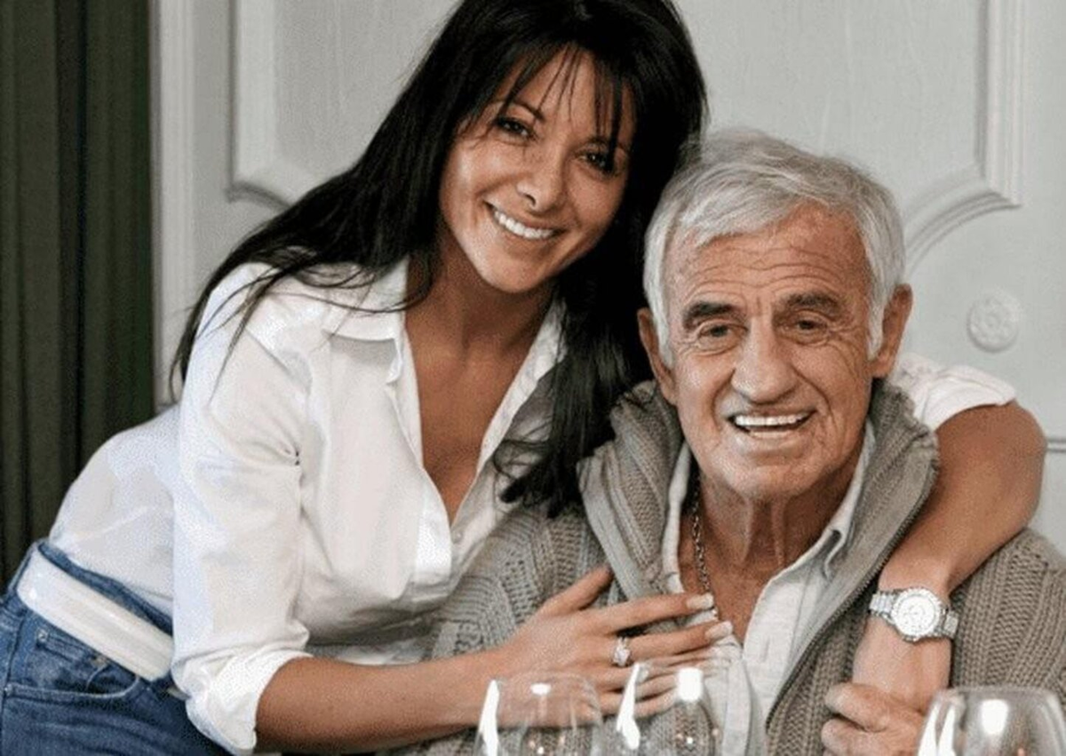 Жан-Поль Бельмондо и Барбора Гандольфи