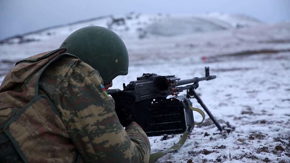    Азербайджанский военнослужащий© Фото : Министерство обороны Азербайджана