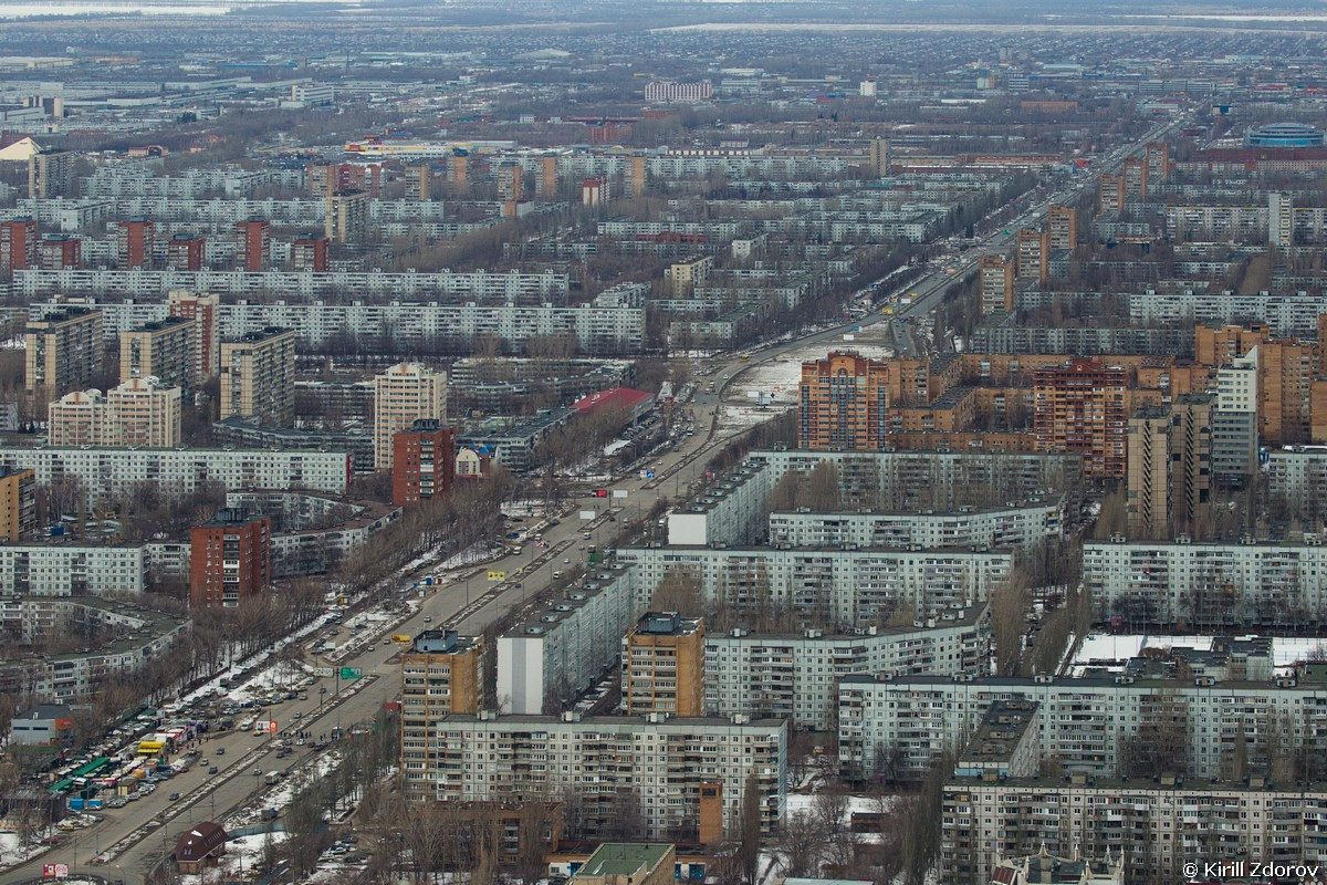 Автозаводский район, где активно велась застройка в советский период