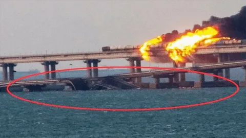 Диверсия на Крымском мосту.