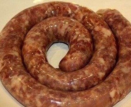 Домашняя колбаска(сырая)