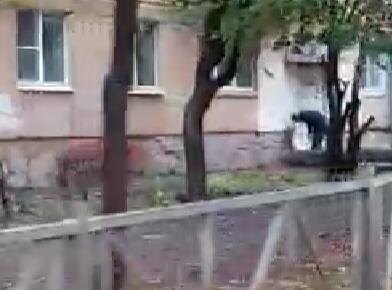    Скриншот из видео в группе Новости Рязани ВКонтакте