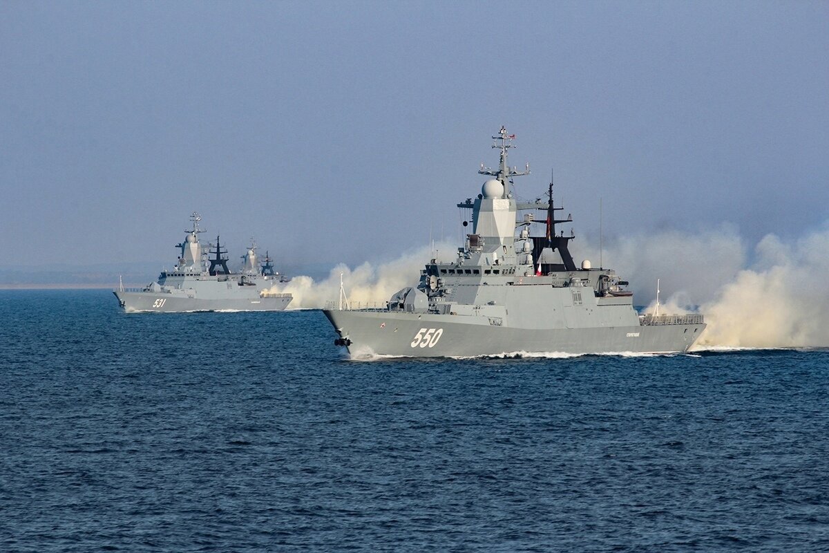 Разработанные ЦМКБ "Алмаз" корветы проекта 20380 / Минобороны РФ