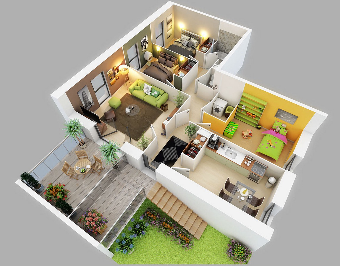 Floorplan 3d проекты