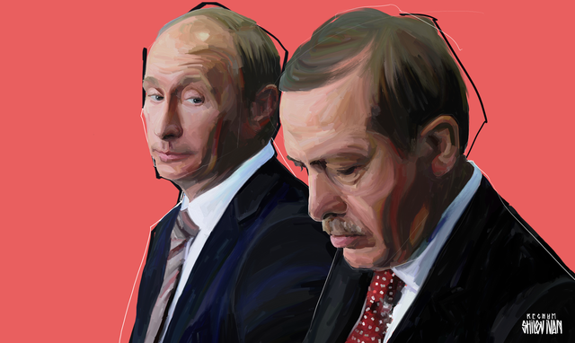    Путин и Эрдоган Иван Шилов © ИА REGNUM