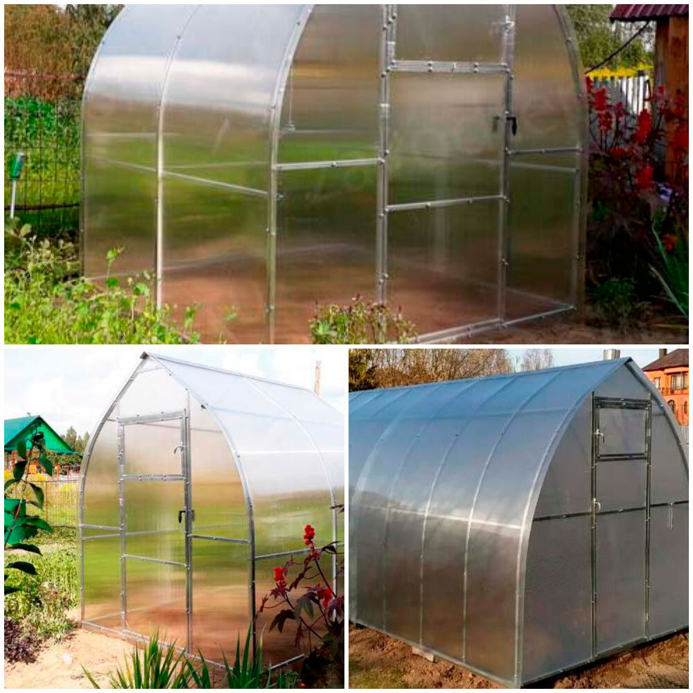 Небольшая теплица в форме капли для тех кто ограничен в площади.