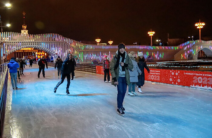    Открытие зимнего сезона и катка на ВДНХ.АГН «Москва»