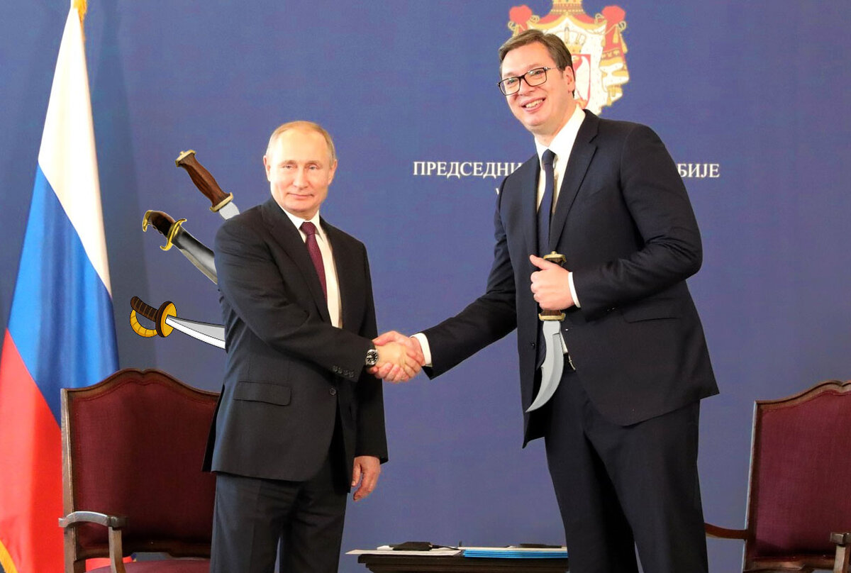 Еще один "нож" в спину Путина. Теперь от президента Сербии Александра Вучича