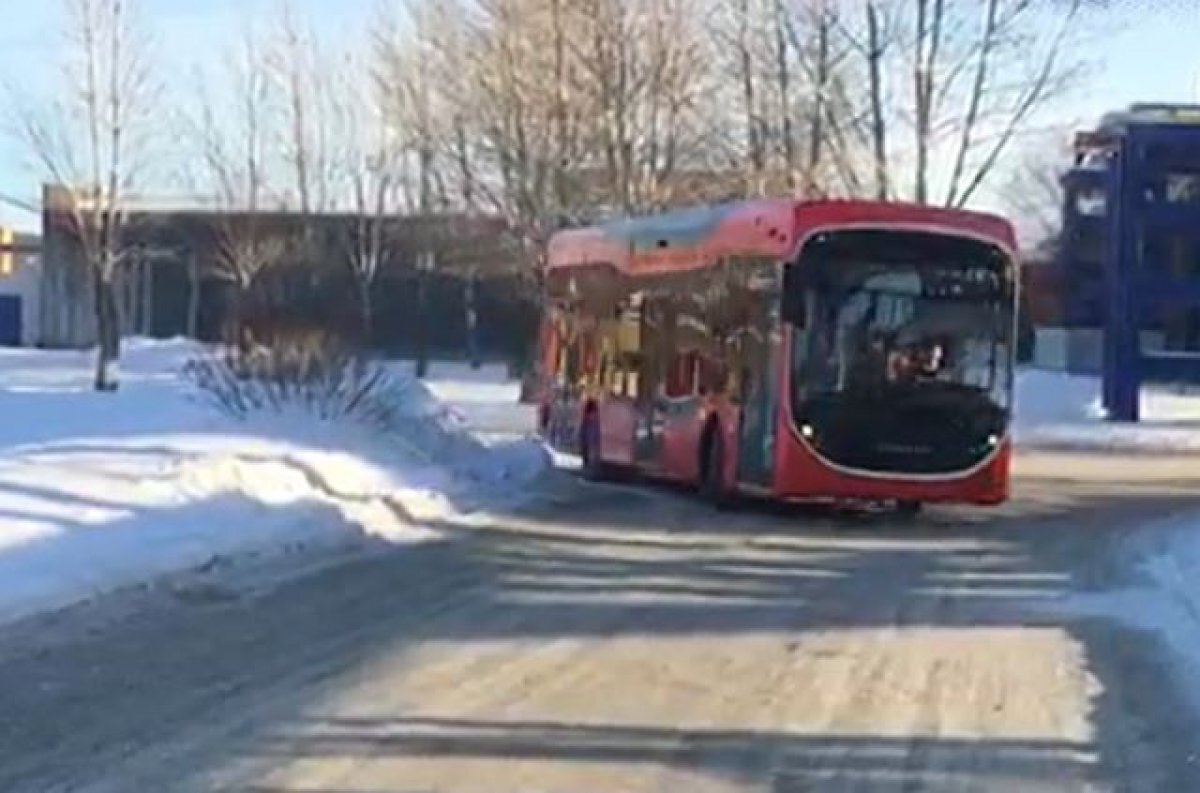    Новый троллейбус с автономным ходом заметили в Челябинске