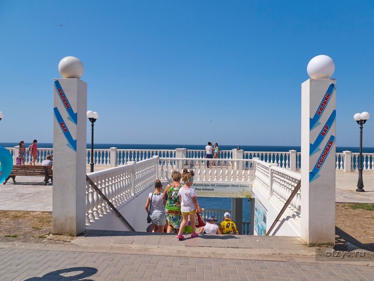 Фото пляжа малая бухта в анапе