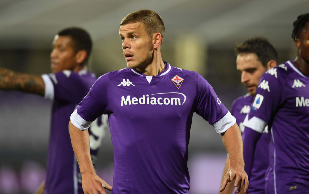 Александр Кокорин не прижился в "Фиорентине". Что, в общем-то, не удивило. Фото: globallookpress