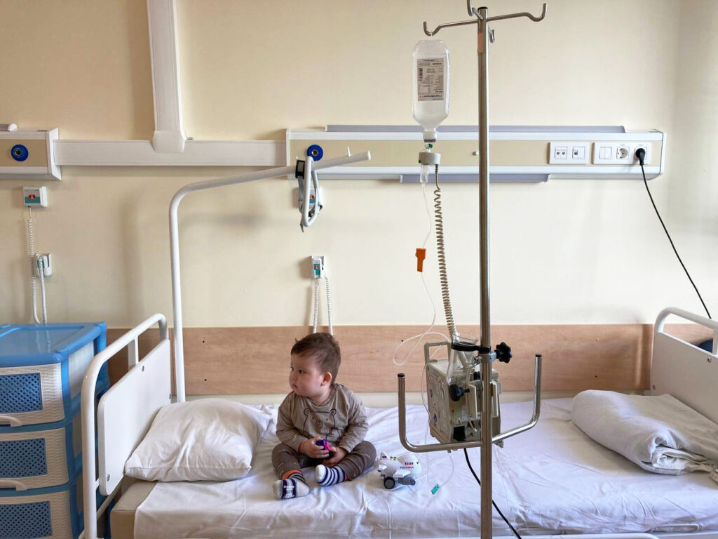 Алихан в больнице