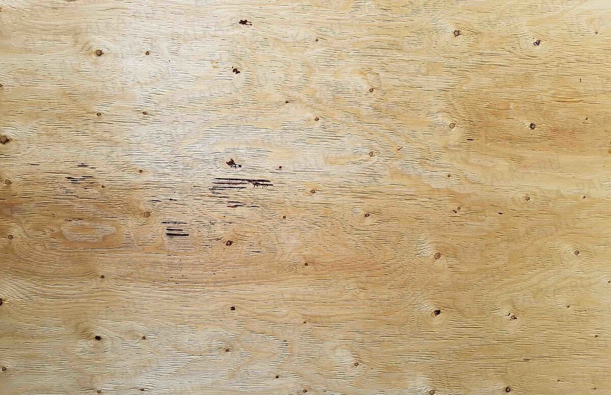 Фанера до обработки