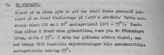 Фрагмент протокола совещания в компании «Бофорс» от 30 мая 1951 года