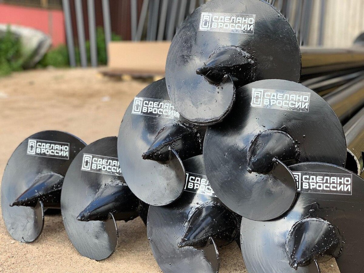 Винтовые сваи