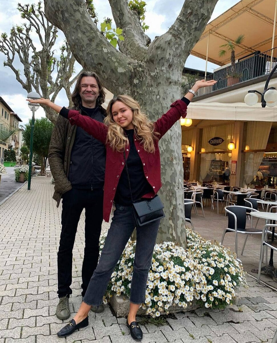 Дмитрий Маликов с дочерью