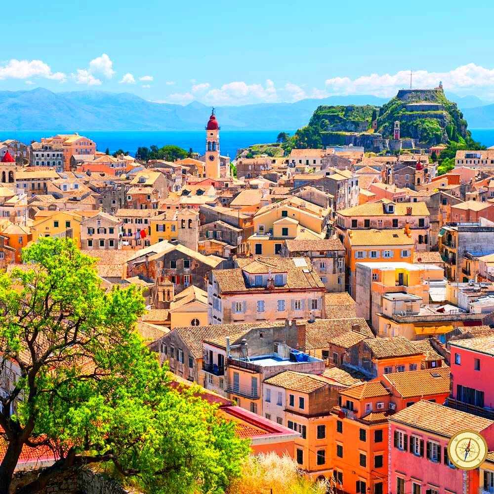 Дома на острове Корфу