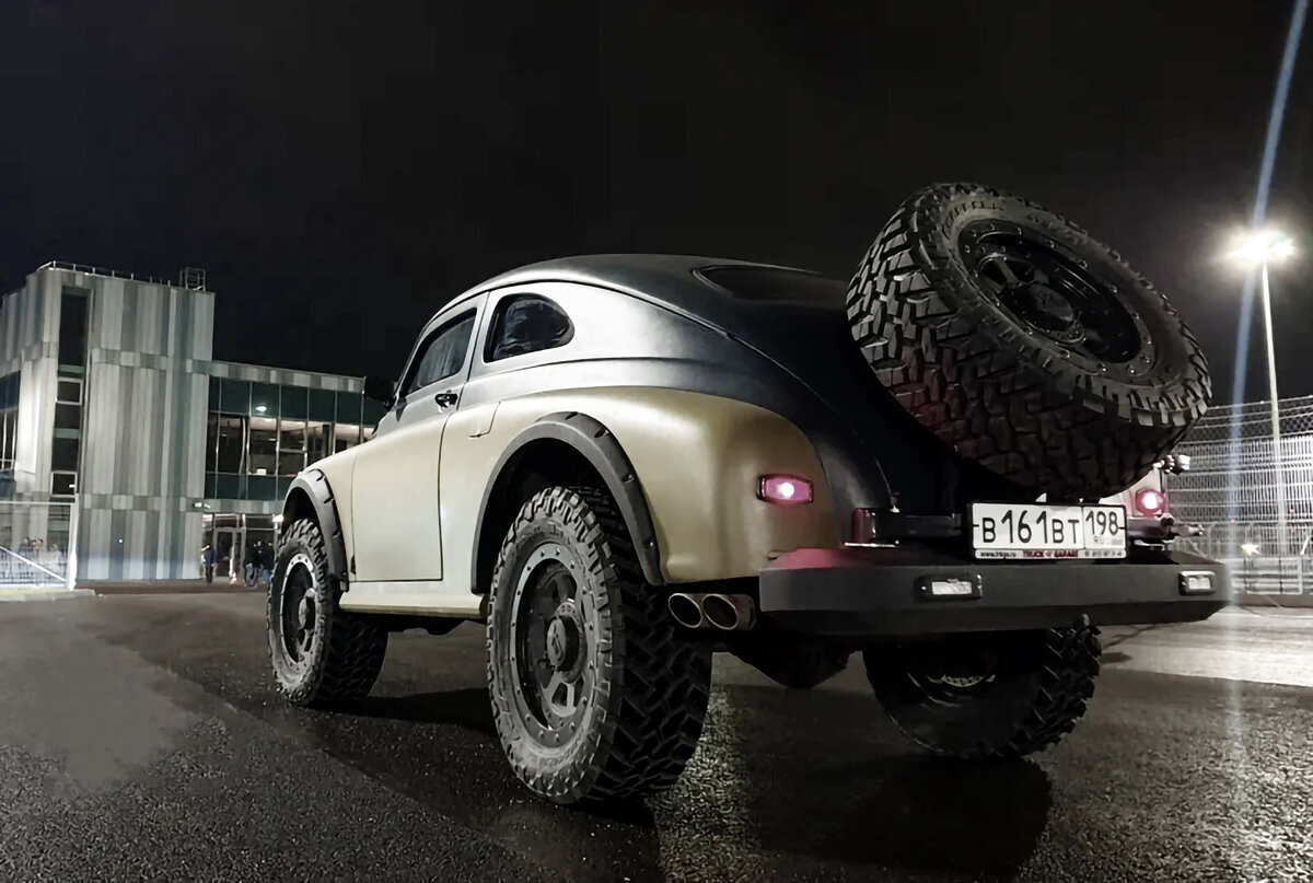 Мужики превратили Mercedes-Benz CL500 в советскую ГАЗ М-20 «Победа»: и это своими руками