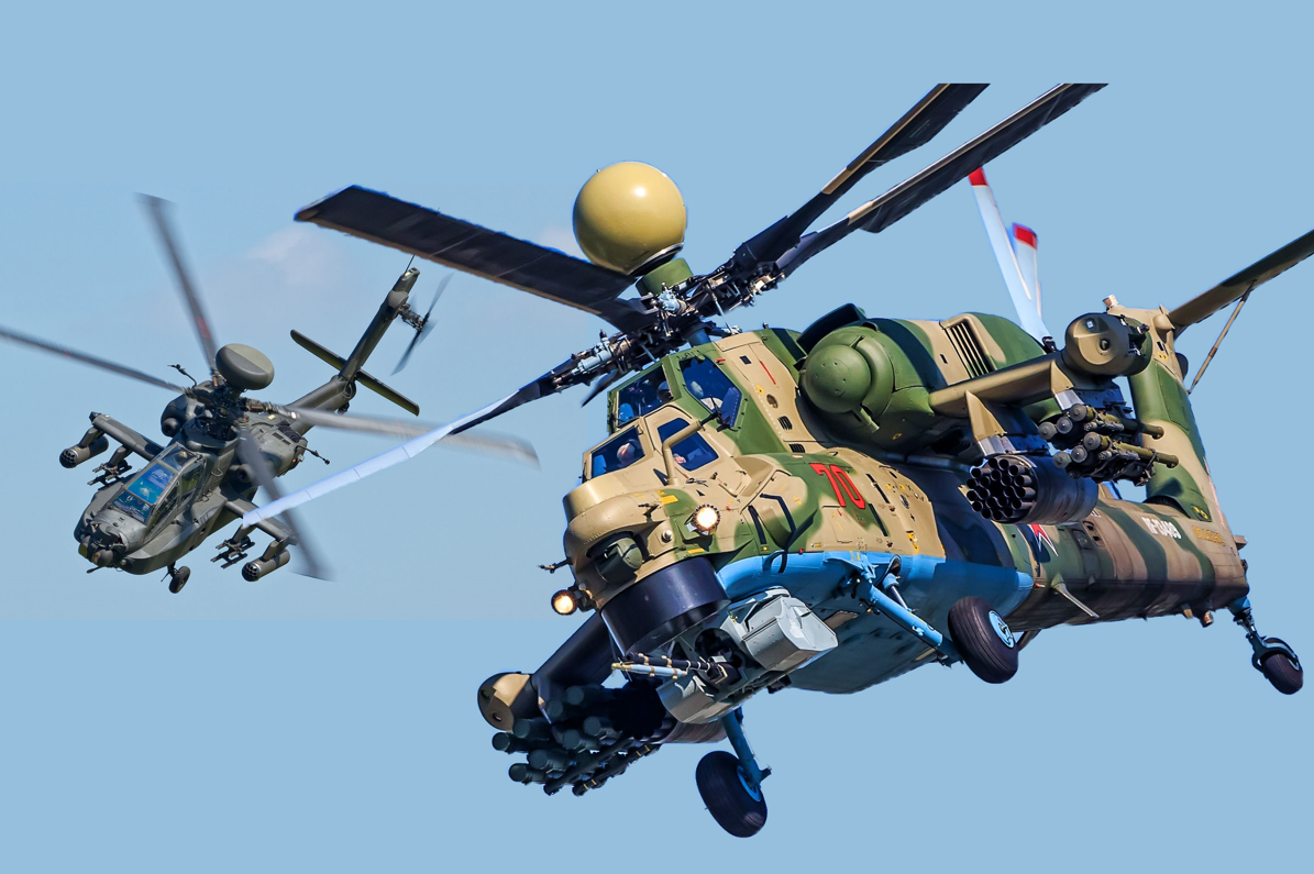 AH-64 Apach и Ми-28НМ
