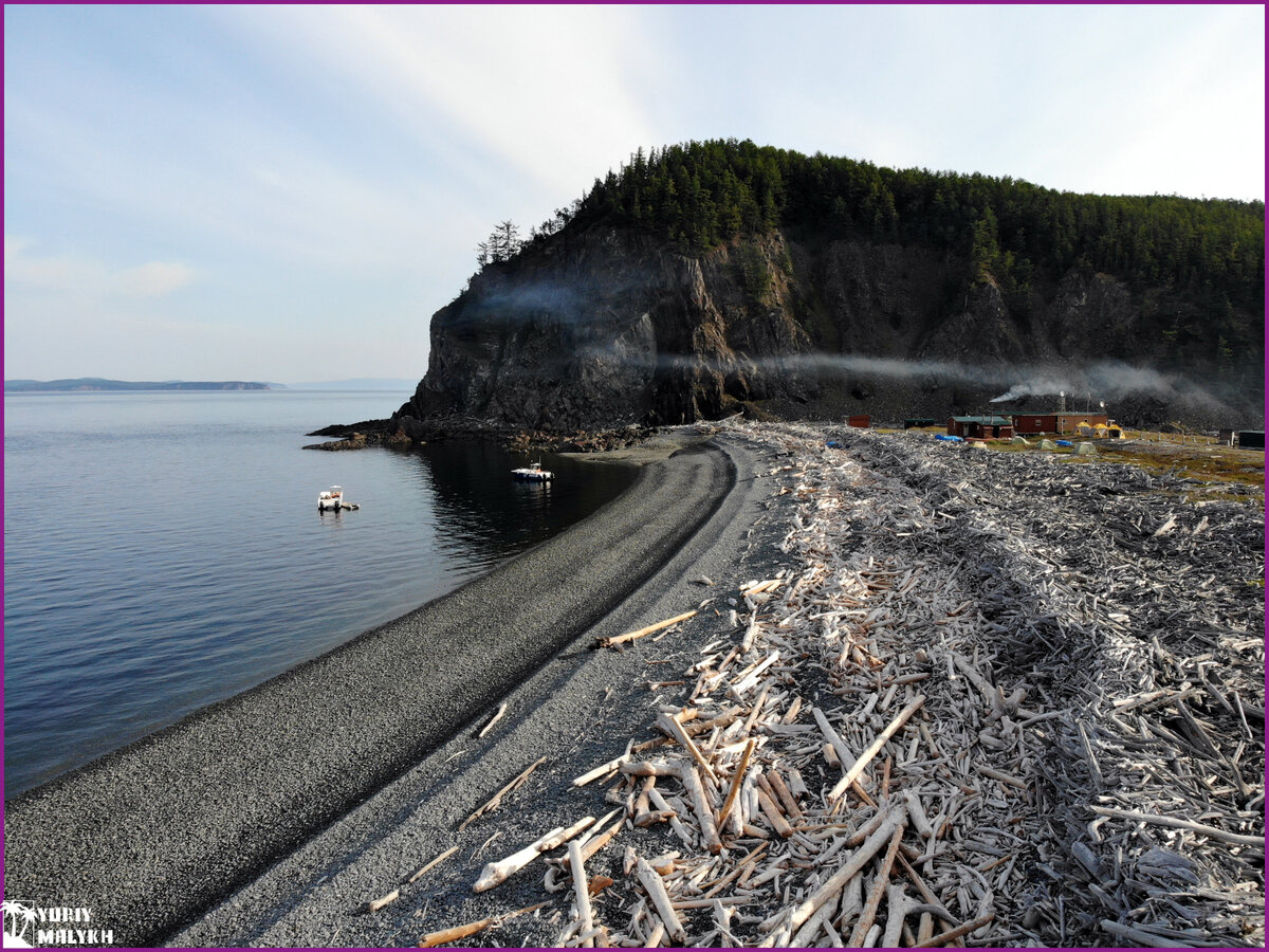 Бухта Онгачан с дрона
