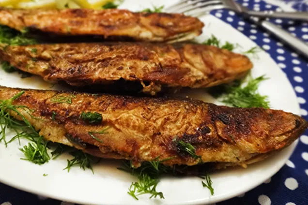 Жареная селедка 