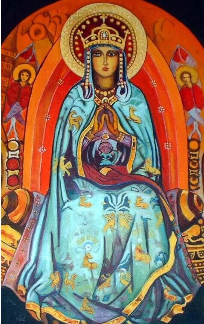 Н. К. Рерих, "Царица Небесная"