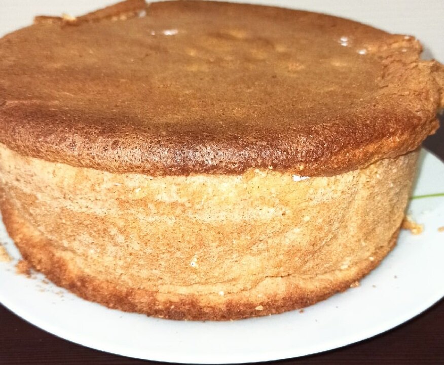 Бисквит у меня попытался сбежать - но это не страшно )))