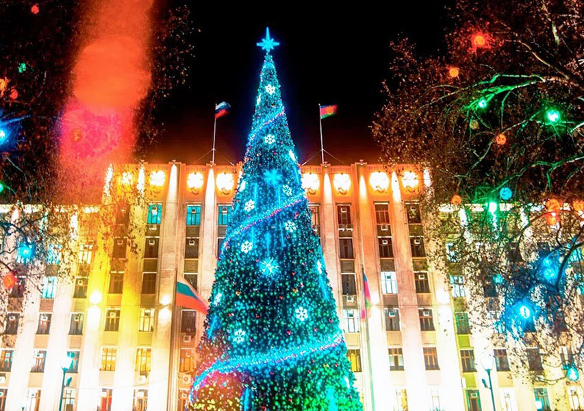 Главная новогодняя ёлка города