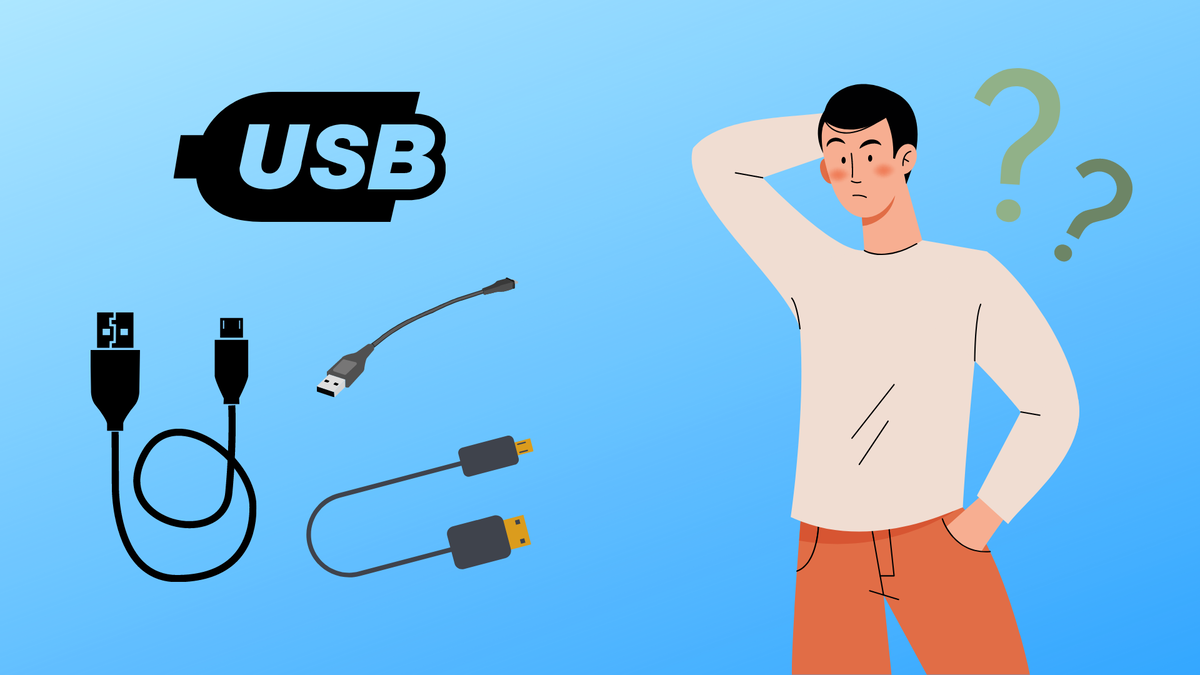 Выбери usb