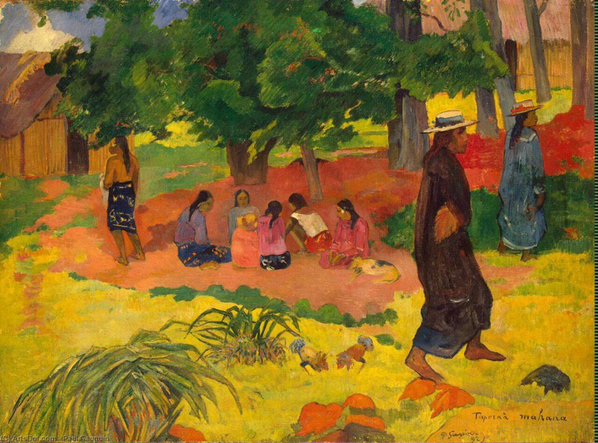 "Ранний вечер" 1892 г.
Поль Гоген