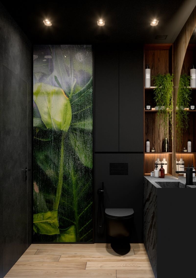 Дизайн туалета комнаты.