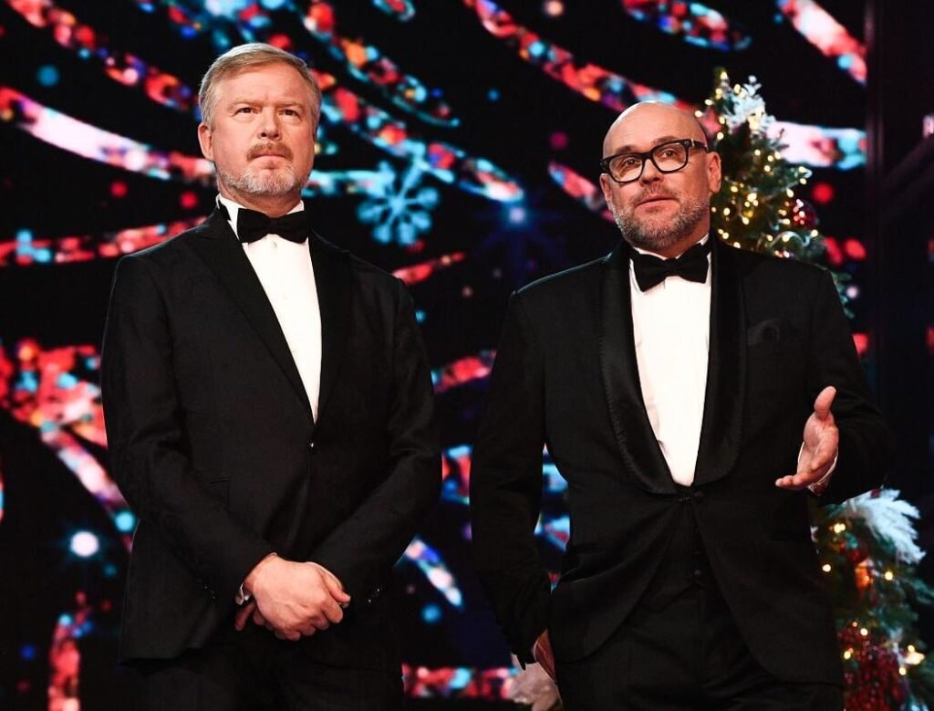    Валдис Пельш и Максим Аверин редакция RTWeek